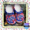 Classic Tie Dye Graphic Pabst Blue Ribbon Halloween Clogs