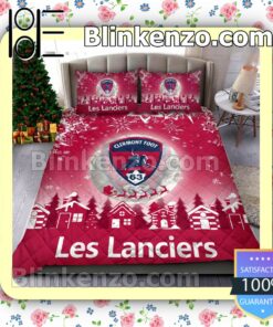 Clermont Foot 63 Les Lanciers Christmas Duvet Cover