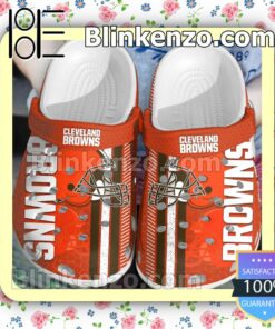 Cleveland Browns Hive Pattern Clogs
