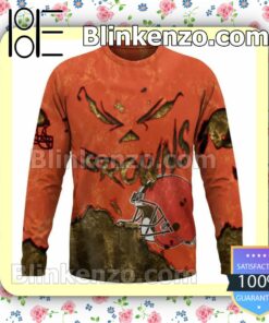 Cleveland Browns NFL Halloween Ideas Jersey c