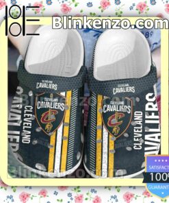 Cleveland Cavaliers Hive Pattern Clogs