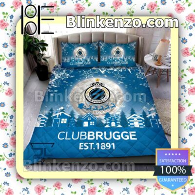 Club Brugge Est 1891 Christmas Duvet Cover