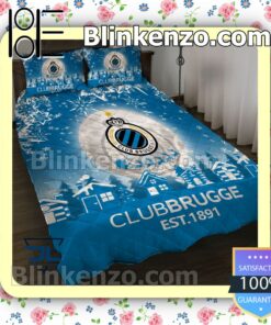 Club Brugge Est 1891 Christmas Duvet Cover b