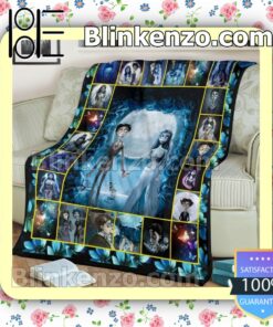 Corpse Bride Movie Quilted Blanket