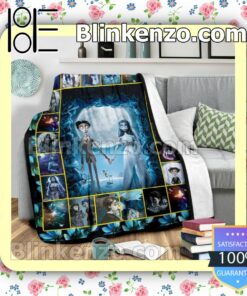 Corpse Bride Movie Quilted Blanket x