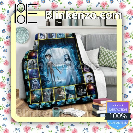 Corpse Bride Movie Quilted Blanket x