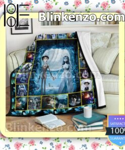 Corpse Bride Movie Quilted Blanket y