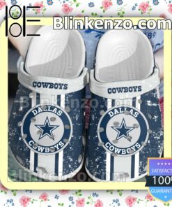Dallas Cowboys Football Team Clogs