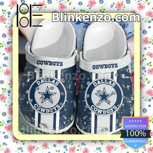 Dallas Cowboys Football Team Clogs