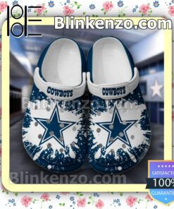 Dallas Cowboys Logo Color Splash Clogs