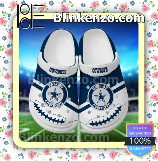 Dallas Cowboys Logo Football Clogs