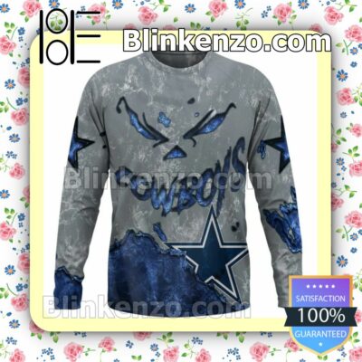 Dallas Cowboys NFL Halloween Ideas Jersey c