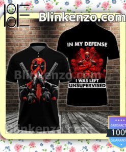 Deadpool In My Defense I Was Left Unsupervised Women Tank Top Pant Set b
