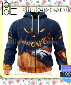 Denver Broncos NFL Halloween Ideas Jersey a