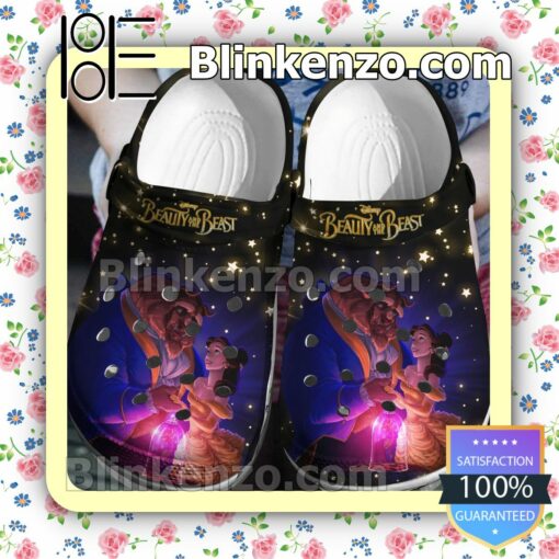 Disney Beauty And The Beast Halloween Clogs