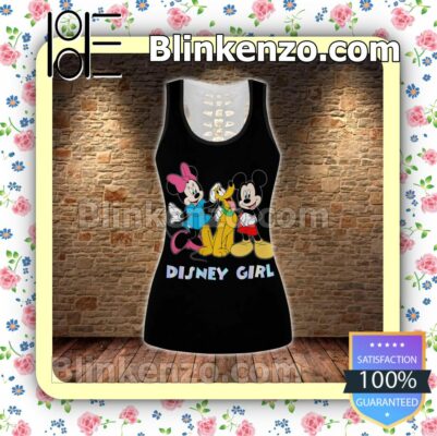 Disney Girl Be Kind Be Good Be Strong Be Happy Be You Women Tank Top Pant Set f