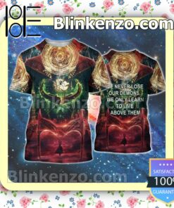 Doctor Strange And Scarlet Witch We Never Lose Our Demons We Only Learn To Live Above Them Women Tank Top Pant Set a