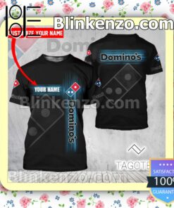 Domino's Pizza Uniform T-shirt, Long Sleeve Tee
