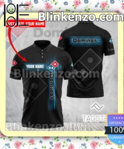 Domino's Pizza Uniform T-shirt, Long Sleeve Tee c