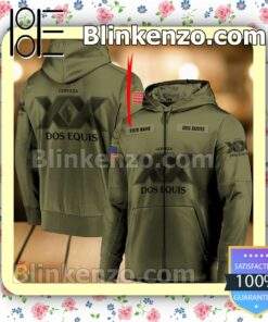 Dos Equis Army Uniforms Hoodie a