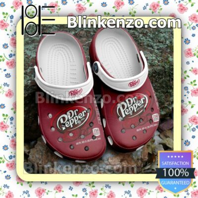 Dr Pepper Drinking Label Clogs