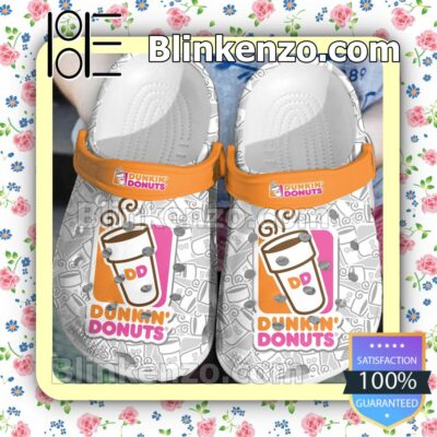 Dunkin' Donuts Drinking Clogs