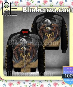 Eagle Louis Vuitton Black Military Jacket Sportwear