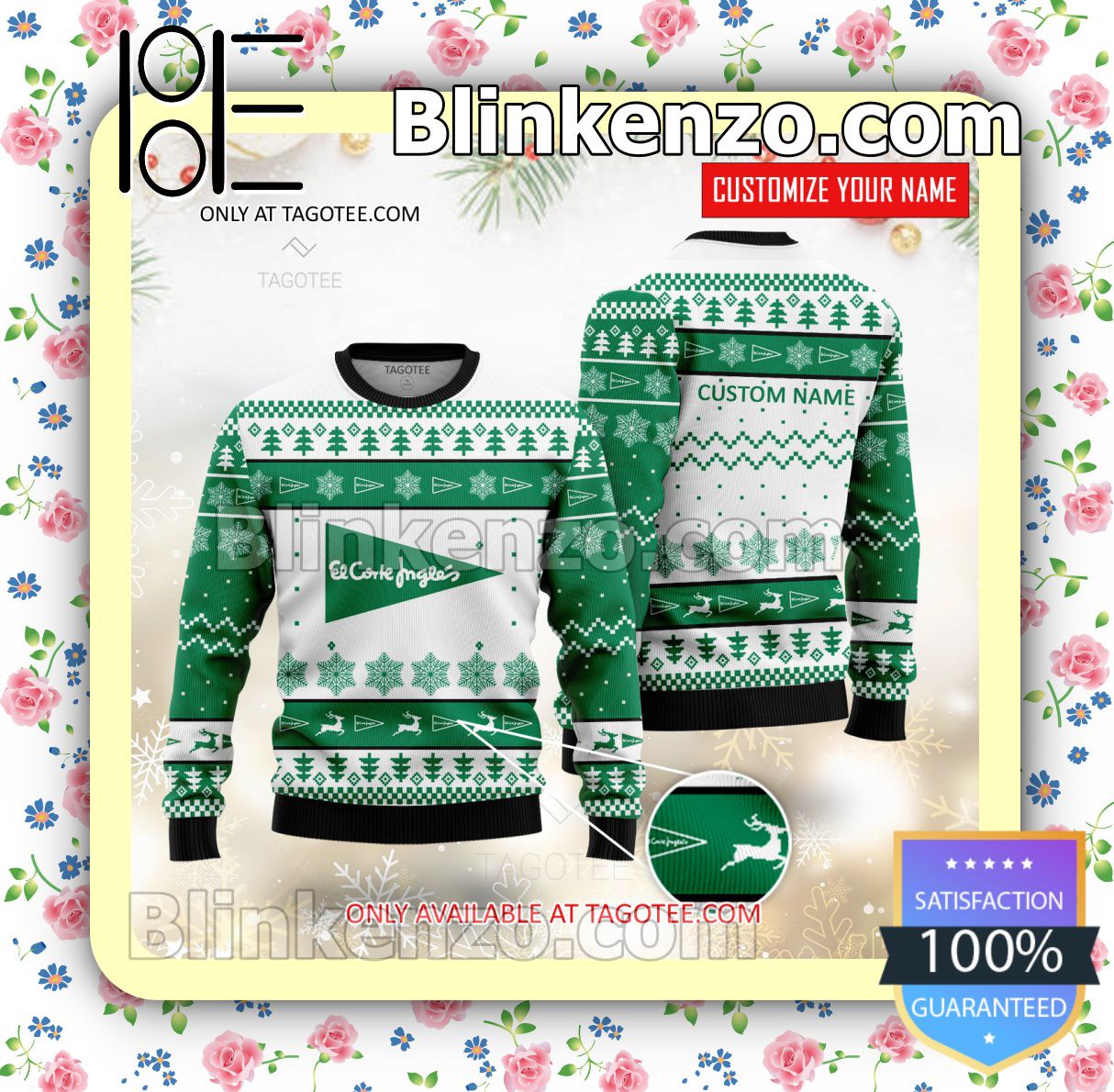 El Corte Inglés Brand Christmas Sweater