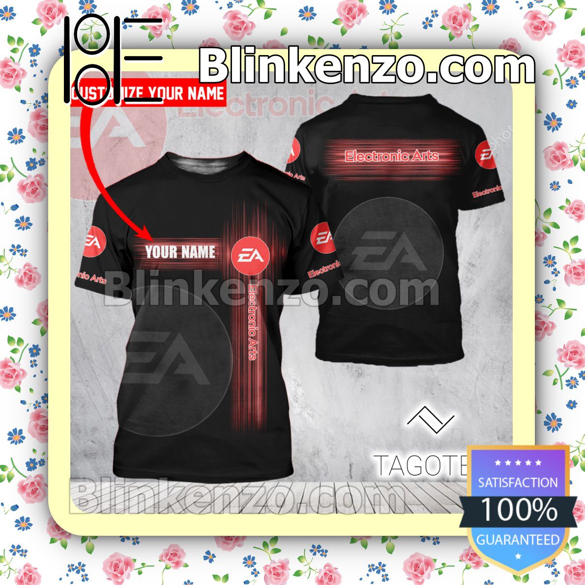 Electronic Arts Inc Uniform T-shirt, Long Sleeve Tee