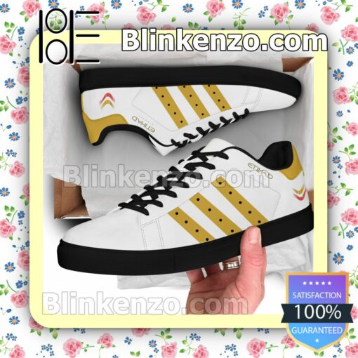 Etihad Airways Company Brand Adidas Low Top Shoes a