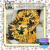 Evolve Pikachu Within Raichu Tie Dye Face Quilted Blanket