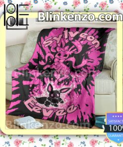 Evolve Sylveon Tie Dye Face Quilted Blanket