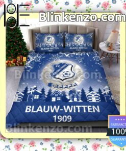 Fc Eindhoven Blauw-witten 1909 Christmas Duvet Cover