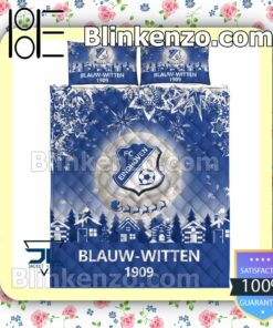 Fc Eindhoven Blauw-witten 1909 Christmas Duvet Cover a