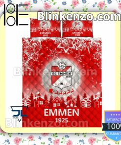 Fc Emmen 1925 Christmas Duvet Cover a