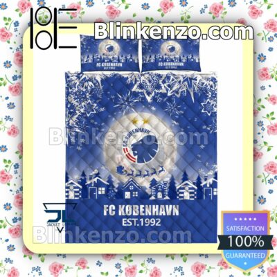 Fc Kobenhavn Est 1992 Christmas Duvet Cover b