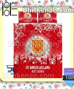 Fc Nordsjaelland Est 2003 Christmas Duvet Cover a