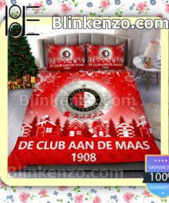 Feyenoord Rotterdam De Club Aan De Maas 1908 Christmas Duvet Cover