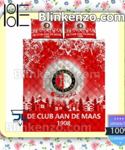 Feyenoord Rotterdam De Club Aan De Maas 1908 Christmas Duvet Cover a