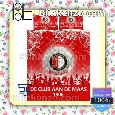 Feyenoord Rotterdam De Club Aan De Maas 1908 Christmas Duvet Cover a