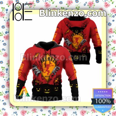 Fireball Whisky Scary Night Halloween 2022 Costume Hoodie