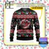 Firefighter Santa Claus Christmas Pullover Sweaters