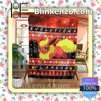 Flareon Evolution Quilted Blanket b