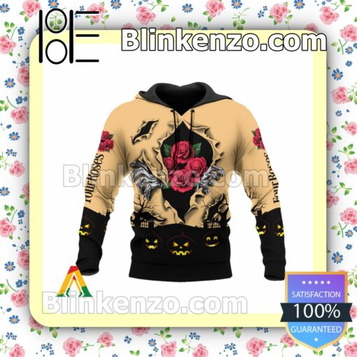 Four Roses Bourbon Scary Night Halloween 2022 Costume Hoodie b