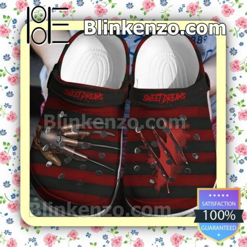 Freddy Krueger Costume Sweet Dream Halloween Clogs