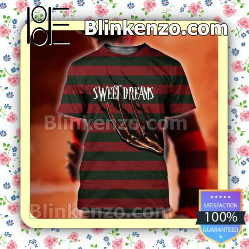 Freddy Krueger Outfit Sweet Dreams Halloween Ideas Hoodie Jacket b