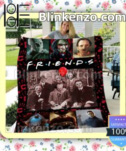 Friends Horror Movies Cozy Blanket