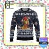 Funny Chicken Floral Christmas Pullover Sweaters