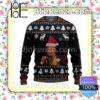 Funny Leonardo Dicaprio Laughing Christmas Pullover Sweaters