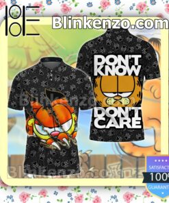 Garfield Don't Know Don't Care Women Tank Top Pant Set b